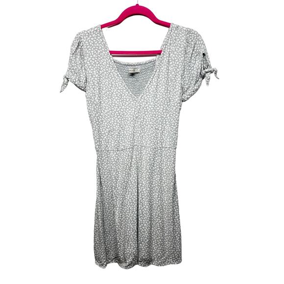 Abercrombie & Fitch Womens Mini Dress Small Fairy Cottagecore Boho Chic Smocked - Picture 1 of 14